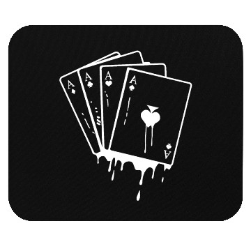 Discover Poker Card Mouse Pads