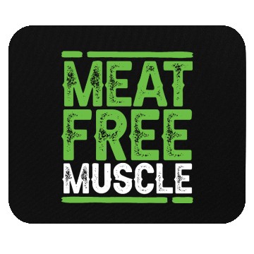 Discover Meat Free Muscle Plantstrong Mouse Pads