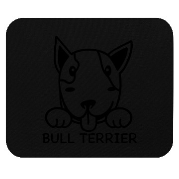 Discover Bull terrier Mouse Pads