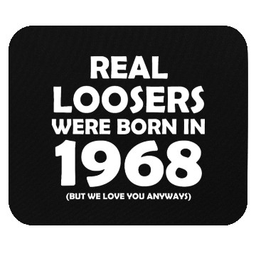 Discover Creative Bday Present And Funny Birthday Gift 1968 Mouse Pads