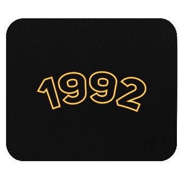 Discover Year 1992 Yellow Simple Mouse Pads