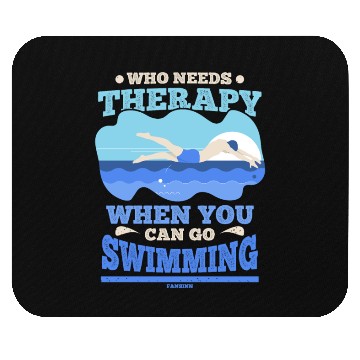 Discover To swim Mouse Pads