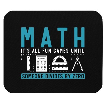 Discover Math Teacher Pun Mathematics Joke Mouse Pads