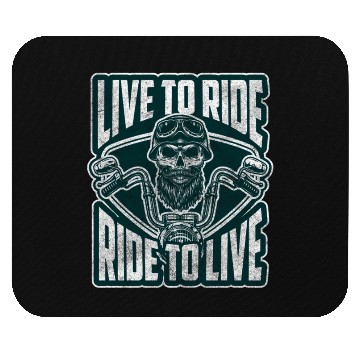 Discover Motorcyclist Hard Rock Cross Machine Two-Wheeler Mouse Pads