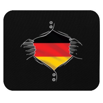 Discover germany flag proud Mouse Pads