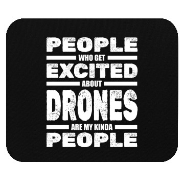 Discover Drone Pilot Quadcopter Mouse Pads