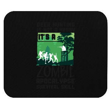 Discover Buck Deer Hunting Hunter Zombie Mouse Pads