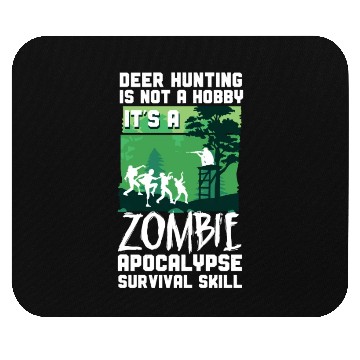 Discover Buck Deer Hunting Hunter Zombie Mouse Pads