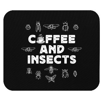 Discover Entomology Insect Coffee Lover Bugs Moths Mouse Pads