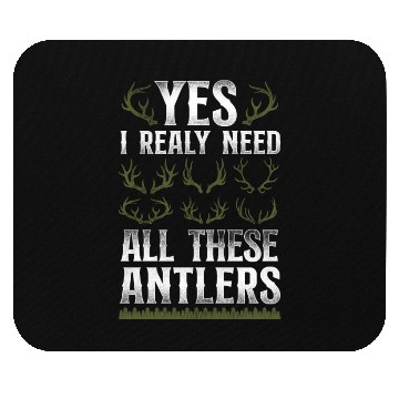 Discover Buck Deer Hunting Hunter Vintage Mouse Pads