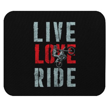 Discover Biker Hard Rock Racing Motocross Mouse Pads
