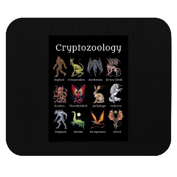 Discover Cryptozoology Cryptid Creatures Mouse Pads