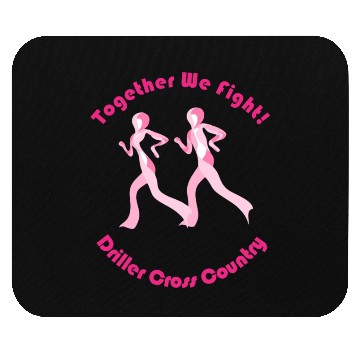 Discover Together We Fight Driller Cross Country Mouse Pads