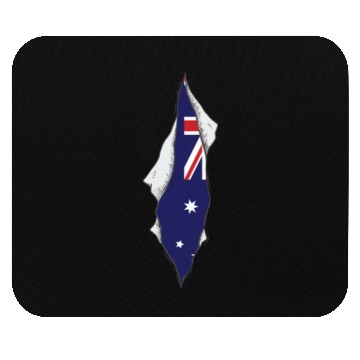 Discover australian flag proud australia Mouse Pads