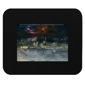 Discover Storm and Whales with a Biblical Scipture Mouse Pads