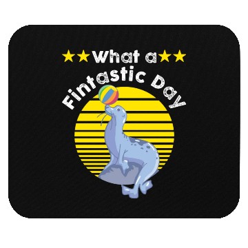 Discover Seal Pun Mouse Pads