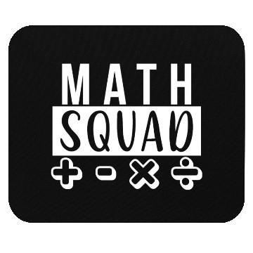 Discover Math Squad Math Teacher School Mathematic Mouse Pads