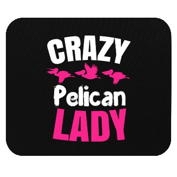 Discover Pelican Lady Birdwatching Pelican Lover Mouse Pads
