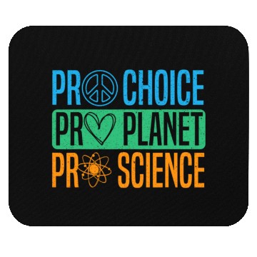 Discover Pro Choice Pro Planet Pro Science Earth Day Mouse Pads