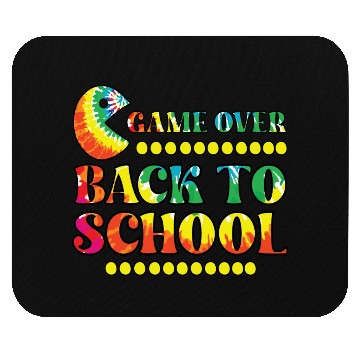 Discover Game over back to school Mouse Pads