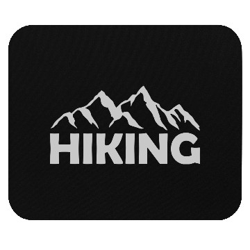 Discover Text Hiking mountains landscape Mouse Pads