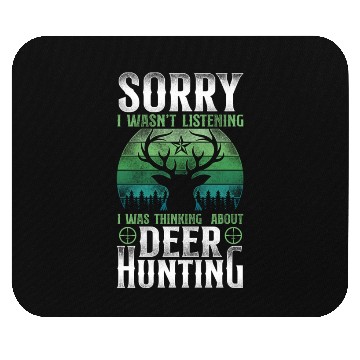 Discover Buck Deer Hunting Hunter Vintage Mouse Pads