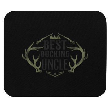 Discover Buck Deer Hunting Hunter Uncle Mouse Pads
