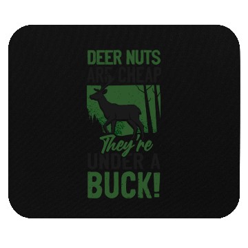 Discover Buck Deer Hunting Hunter Pun Mouse Pads