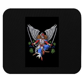 Discover Tengu Japanese Samurai Mouse Pads
