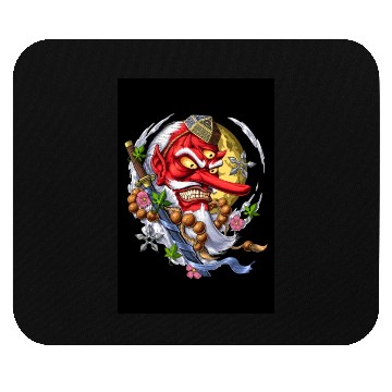 Discover Tengu Japanese Demon Mouse Pads