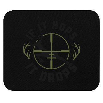 Discover Buck Deer Hunting Hunter Vintage Mouse Pads