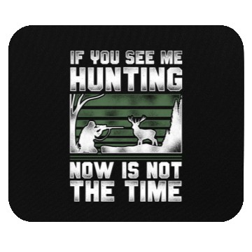 Discover Buck Deer Hunting Hunter Vintage Mouse Pads