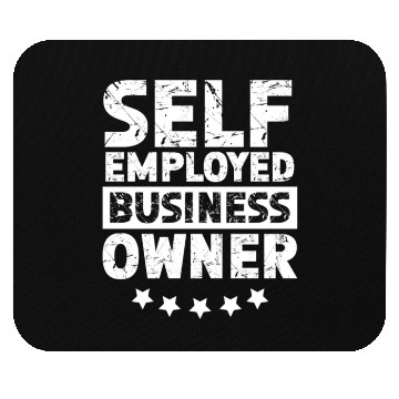 Discover Self Employed Business Owner Work Freelancer Boss Mouse Pads