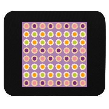 Discover Power Flowers Phone case, Purple Pattern Mouse Pads