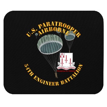 Discover Army US Paratrooper 54th Engineer Battalion X 300 Mouse Pads