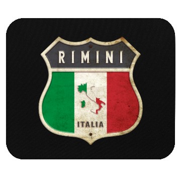 Discover Rimini Italy coat of arms flags design Mouse Pads