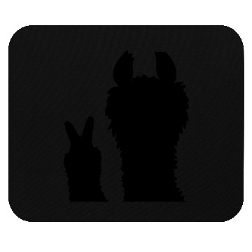 Discover Silhouette No Drama Llama Mouse Pads