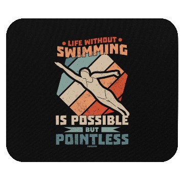 Discover To swim Mouse Pads