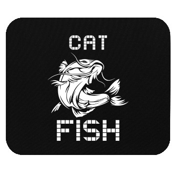 Discover Cat Fish Mouse Pads