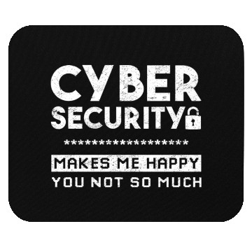 Discover Cyber Security Hacker Data Protection Mouse Pads