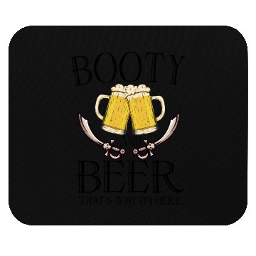 Discover Beer Lover Pirate Pirate Ship Pirate Captain Mouse Pads