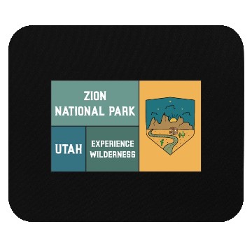 Discover Zion National Park Mouse Pads
