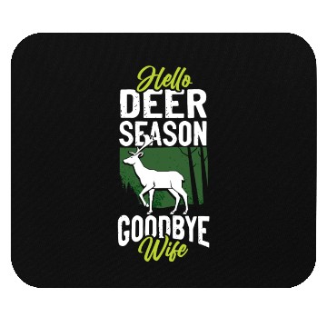 Discover Buck Deer Hunting Hunter Husband Mouse Pads