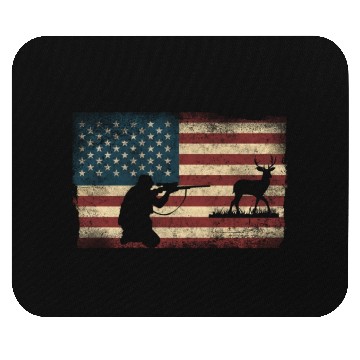 Discover Buck Deer Hunting Hunter Usa Mouse Pads