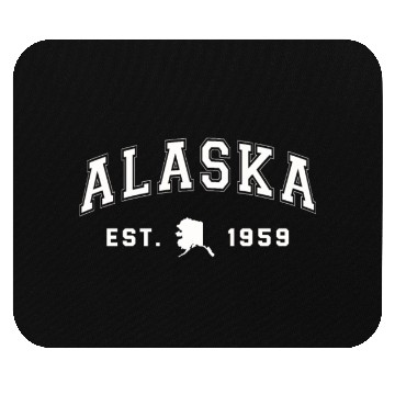 Discover Alaska Gift USA Natur Bär Denali Grizzly Wald Mouse Pads