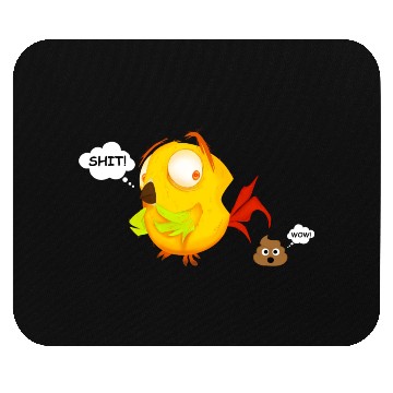 Discover Chicken Shit Mouse Pads