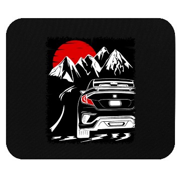 Discover Driving at Sunset Mouse Pads