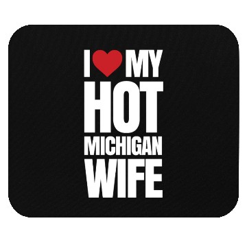 Discover Michigan Wife Gift Mouse Pads