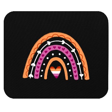 Discover LGBT Pride Month Lesbian Pride Rainbow Mouse Pads