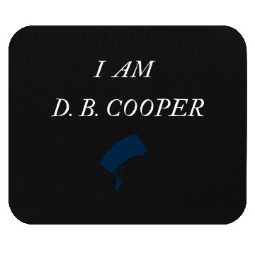 Discover I AM D.B. COOPER Mouse Pads
